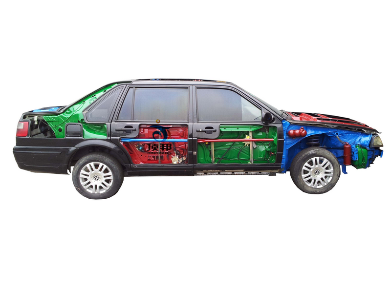 汽車(chē)整車(chē)解剖模型(圖2) 桑塔納整車(chē)解剖模型