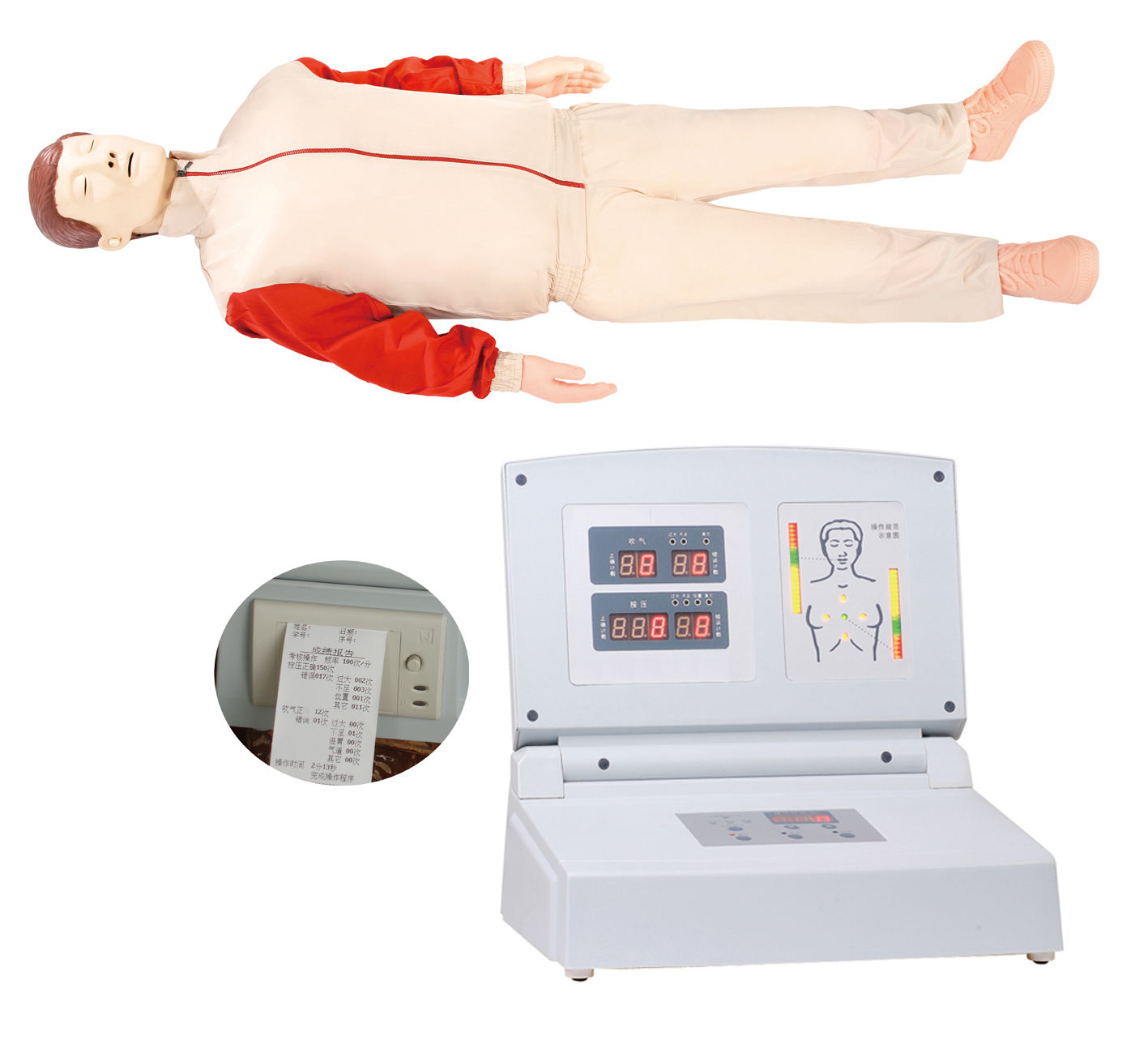 汽車安全帶保護(hù)體驗(yàn)裝置(圖2) 心肺復(fù)蘇模擬人