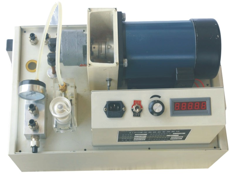 鋁槽式鐵桌液壓氣動(dòng)PLC控制實(shí)驗(yàn)臺(tái)(圖7) 直流電機(jī)調(diào)速齒輪泵