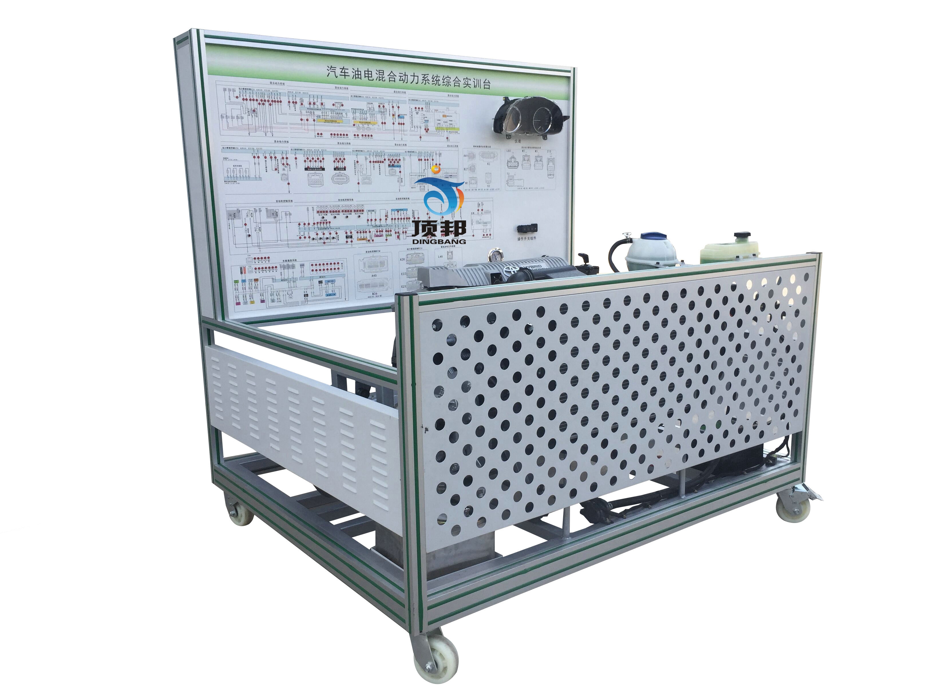 豐田普銳斯汽車油電混合動力發(fā)動機(jī)實訓(xùn)臺